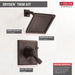 Delta Dryden Monitor 17 Series Shower Trim