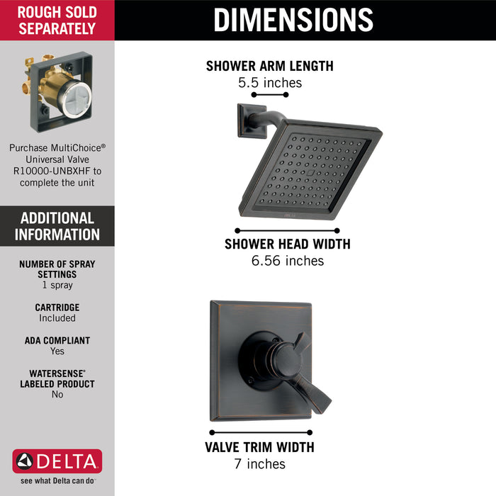 Delta Dryden Monitor 17 Series Shower Trim