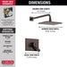Delta Vero T17253 Monitor 17 Series Shower Trim, Venetian Bronze
