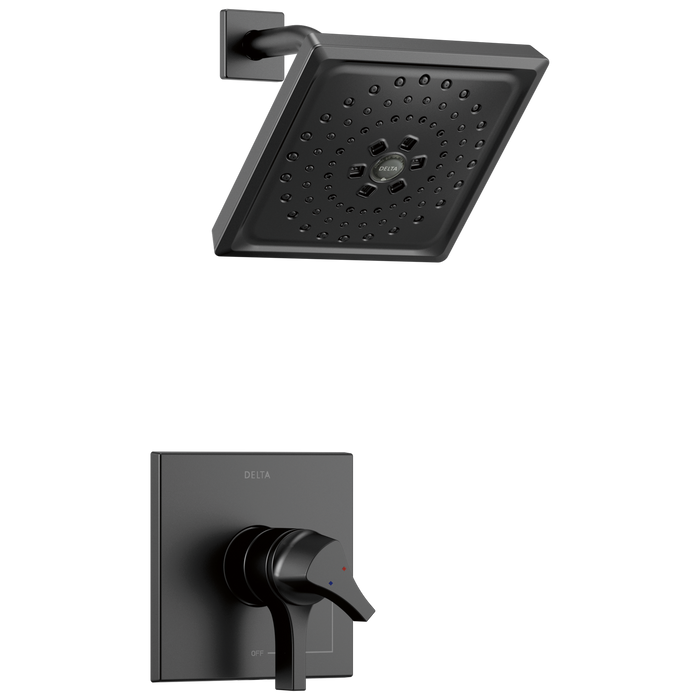 Delta Zura T17274 Monitor 17 Series H2OKINETIC Shower Trim, Matte Black