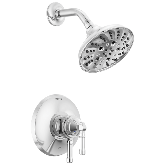 Delta Broderick T17284 17 Series Shower Trim, Lumicoat Chrome