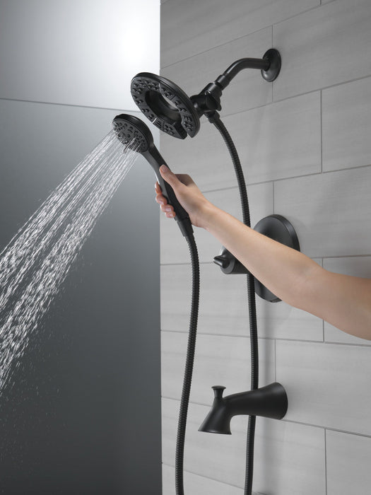 Delta Kayra T17433 Monitor 17 Series Tub and Shower Trim, matte black - view 2