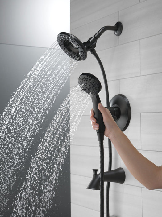 Delta Kayra T17433 Monitor 17 Series Tub and Shower Trim, matte black - view 4