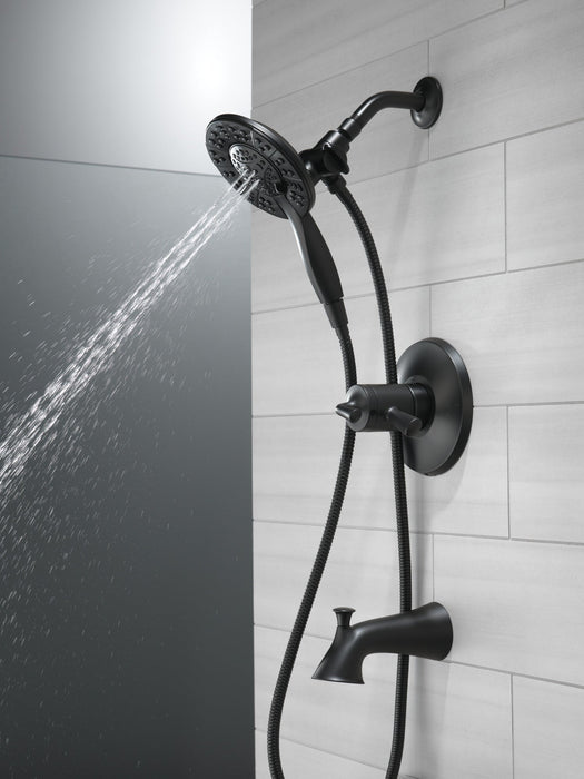 Delta Kayra T17433 Monitor 17 Series Tub and Shower Trim, matte black - view 5