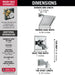 Delta Dryden T17451 Monitor 17 Series Tub & Shower Trim, chrome - view 4