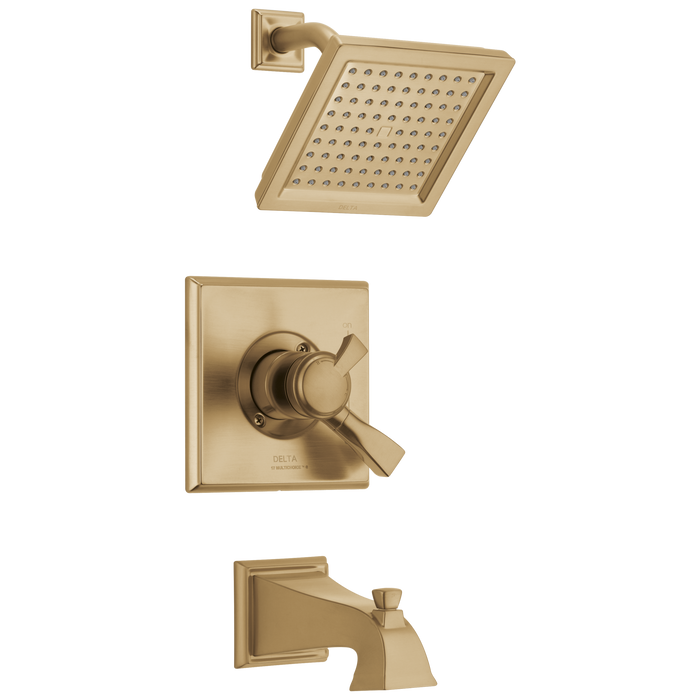 Delta Dryden T17451 Monitor 17 Series Tub & Shower Trim, Champagne Bronze