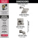Delta Ara:T17467 Monitor 17 Series H2Okinetic Tub & Shower Trim