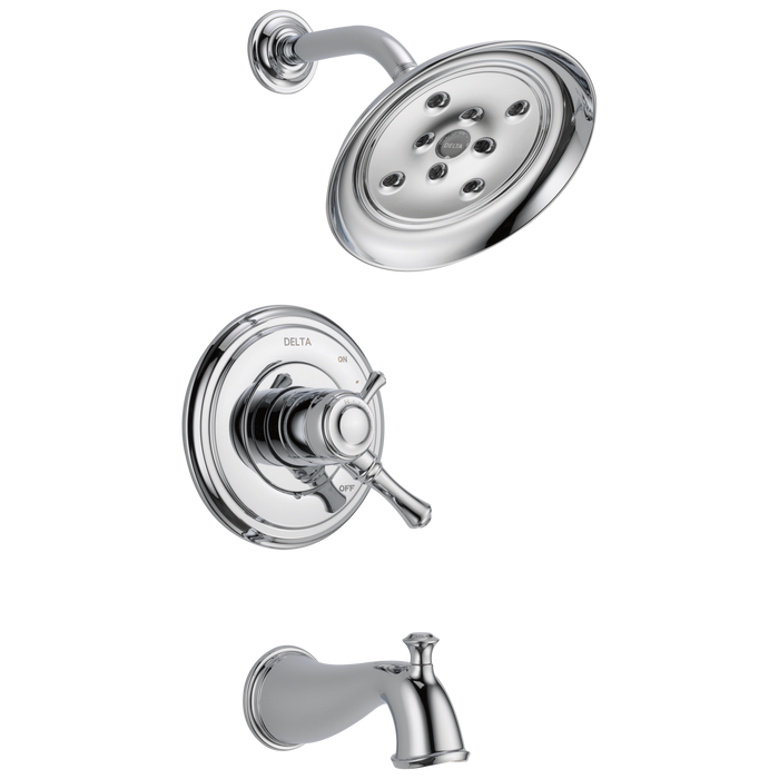 Delta Cassidy T17497 Monitor 17 Series H2OKINETIC Tub & Shower Trim, Chrome