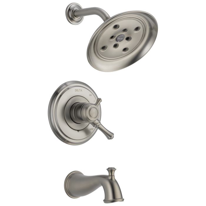 Delta Cassidy T17497 Monitor 17 Series H2OKINETIC Tub & Shower Trim, Stainless