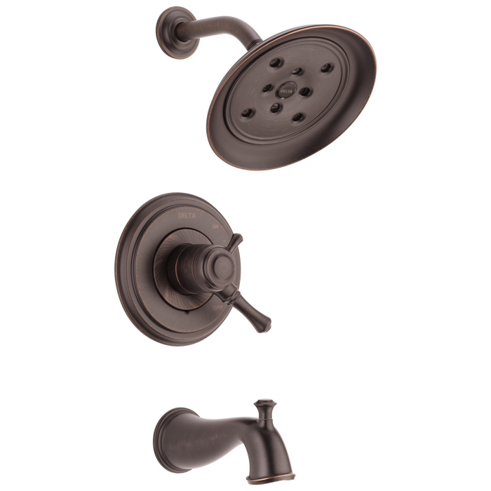 Delta Cassidy T17497 Monitor 17 Series H2OKINETIC Tub & Shower Trim, Venetian Bronze