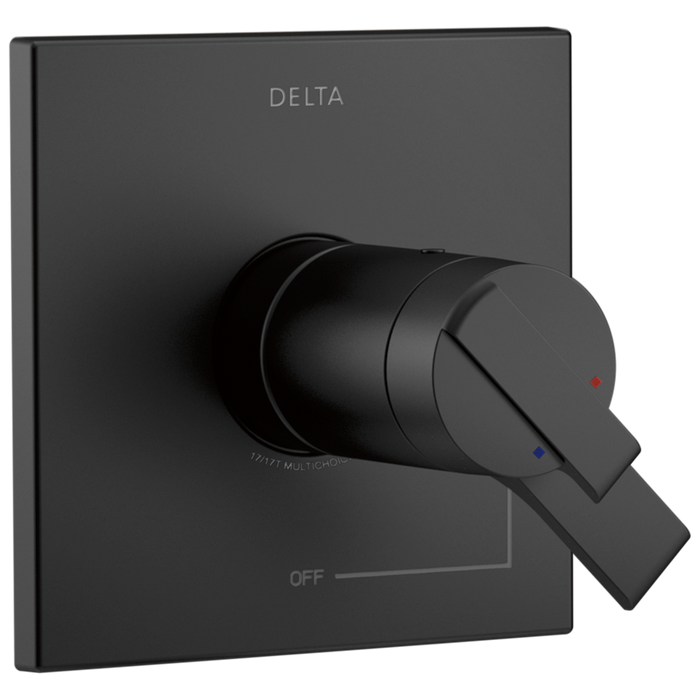 Delta Ara T17T067 TempAssure 17T Series Valve Only Trim, Matte Black