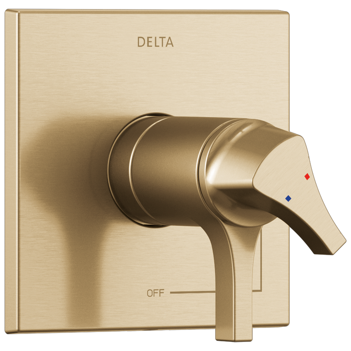 Delta Zura T17T074 TempAssure 17T Series Valve Only Trim, champagne bronze