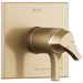 Delta Zura T17T074 TempAssure 17T Series Valve Only Trim, champagne bronze