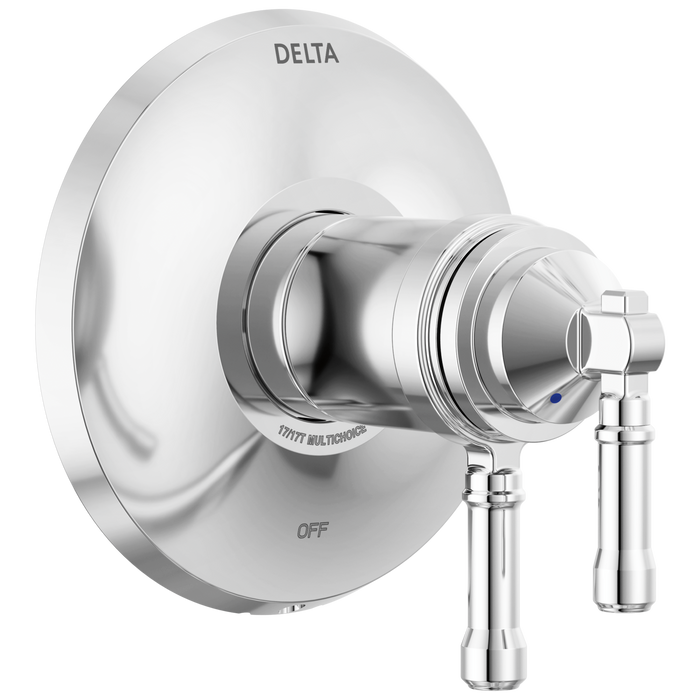 Delta Broderick T17T084 17T Series Valve Only Trim, Lumicoat Chrome