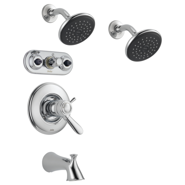 Delta Lahara T17T438 TempAssure 17T Series Tub & Shower Trim, Chrome