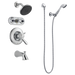 Delta Lahara T17T438 TempAssure 17T Series Tub & Shower Trim, Chrome