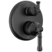 Delta Broderick T24884 14 Series Integrated Diverter Trim 3-Setting, Matte Black