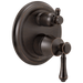 Delta Cassidy:T24897 Traditional 2-Handle Monitor 14 Series Valve Trim with 3-Setting Integrated Diverter