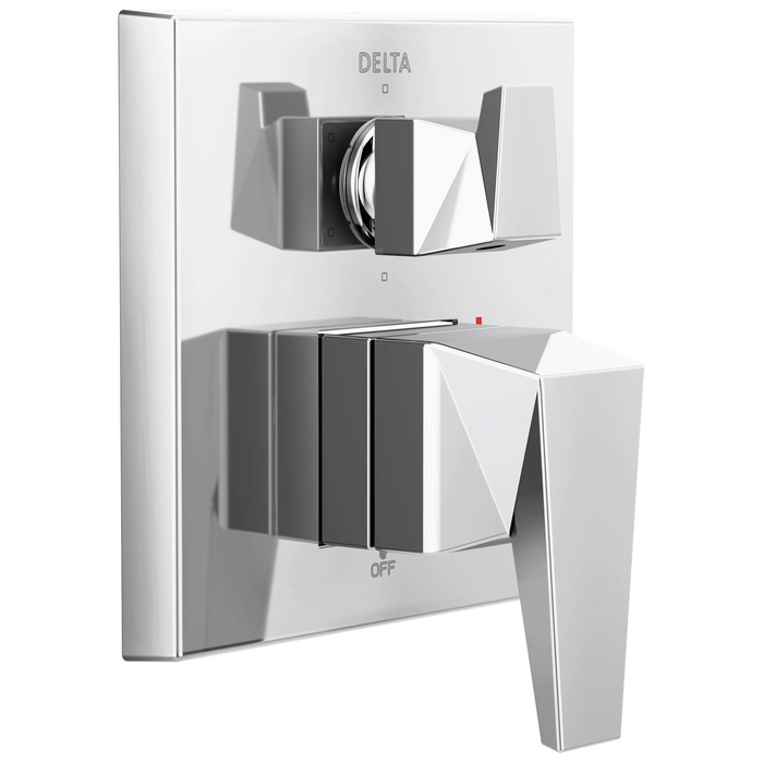 Two-Handle Monitor 14 Series Valve Trim with 6-Setting Diverter