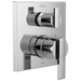 Delta Ara:T24967 Angular Modern Monitor 14 Series Valve Trim with 6-Setting Integrated Diverter