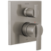 Delta Ara:T24967 Angular Modern Monitor 14 Series Valve Trim with 6-Setting Integrated Diverter
