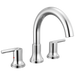Delta Trinsic T2759 Roman Tub Trim, chrome