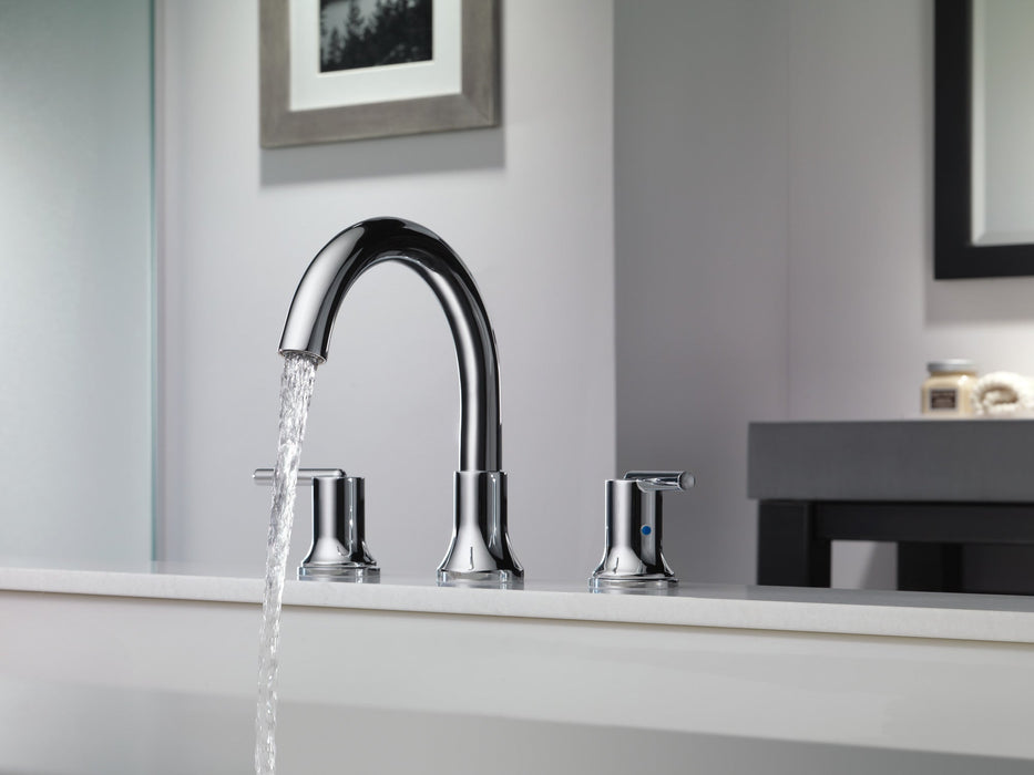 Delta Trinsic T2759 Roman Tub Trim, chrome - view 3