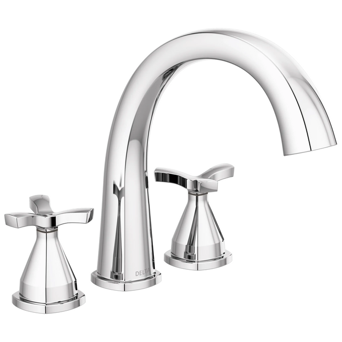 Delta Stryke: Three Hole Roman Tub Trim
