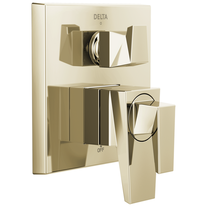 Two-Handle Monitor 17 Series Valve Trim with 3-Setting Diverter