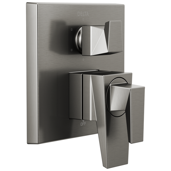Two-Handle Monitor 17 Series Valve Trim with 6-Setting Diverter