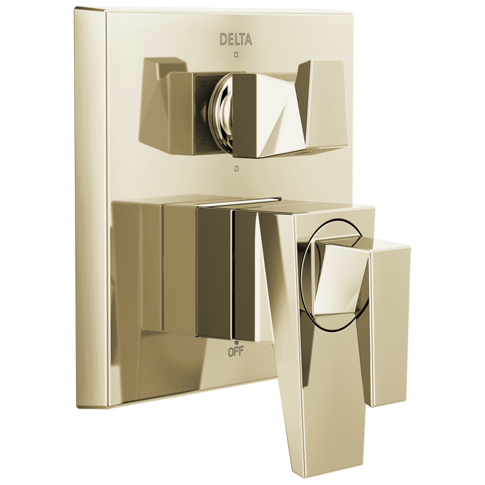 Two-Handle Monitor 17 Series Valve Trim with 6-Setting Diverter