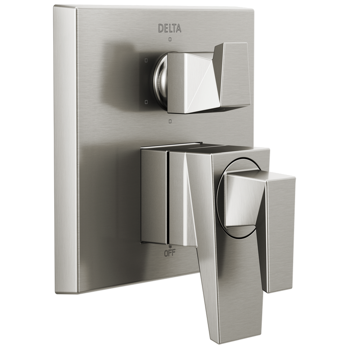Two-Handle Monitor 17 Series Valve Trim with 6-Setting Diverter