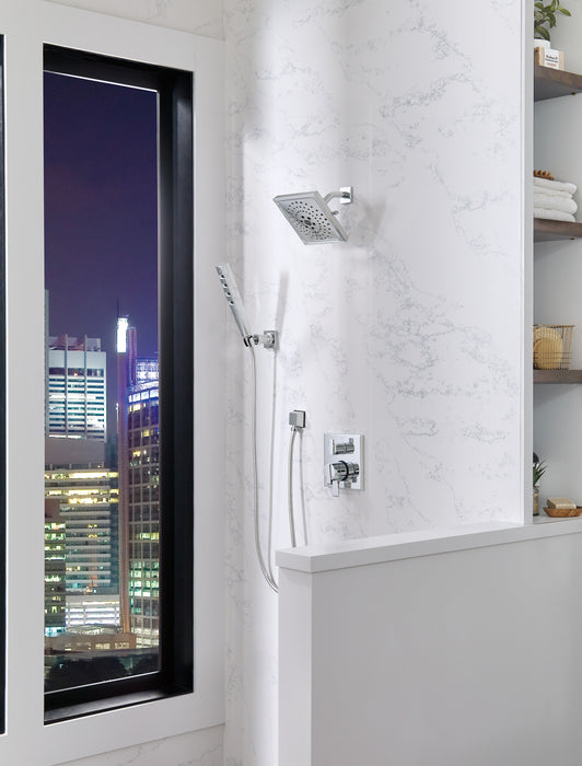 Delta Ara:T27967 Angular Modern Monitor 17 Series Valve Trim with 6-Setting Integrated Diverter