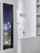 Delta Ara:T27967 Angular Modern Monitor 17 Series Valve Trim with 6-Setting Integrated Diverter