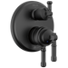 Delta Broderick T27984 17 Series Integrated Diverter Trim 6-Setting, Matte Black