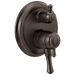 Delta Cassidy T27997 Traditional 2-Handle Monitor 17 Series Valve Trim with 6-Setting Integrated Diverter, Venetian Bronze