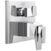 Two-Handle Monitor 17T Series Valve Trim with 3-Setting Diverter