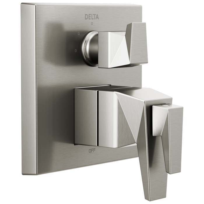 Two-Handle Monitor 17T Series Valve Trim with 3-Setting Diverter
