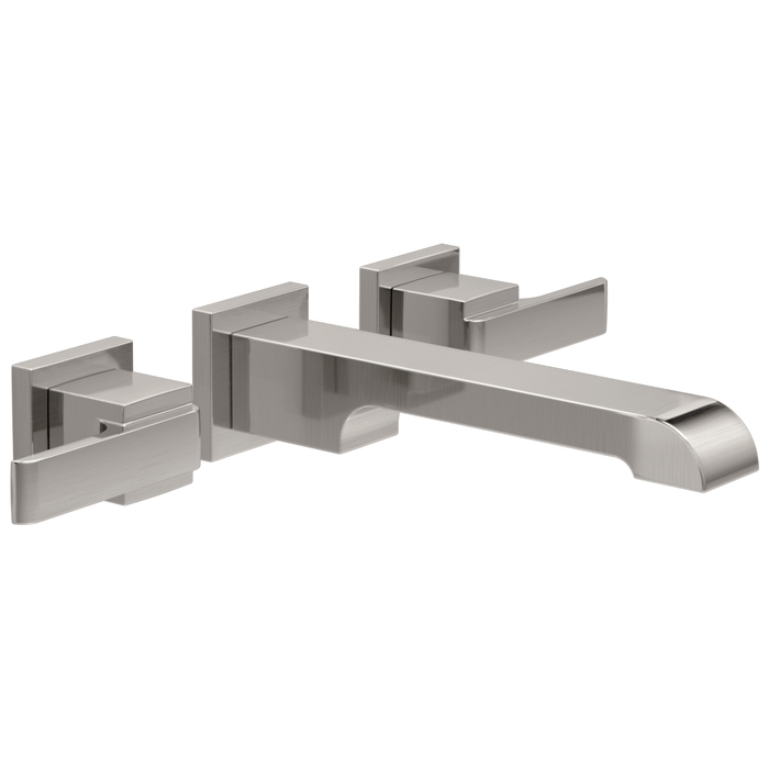 Delta Ara:T3567LF Two Handle Wall Mount Bathroom Faucet Trim
