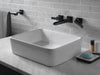 Delta Ara:T3568LF Two Handle Wall Mount Channel Bathroom Faucet Trim