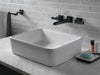 Delta Ara:T3568LF Two Handle Wall Mount Channel Bathroom Faucet Trim