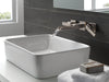 Delta Ara:T3568LF Two Handle Wall Mount Channel Bathroom Faucet Trim