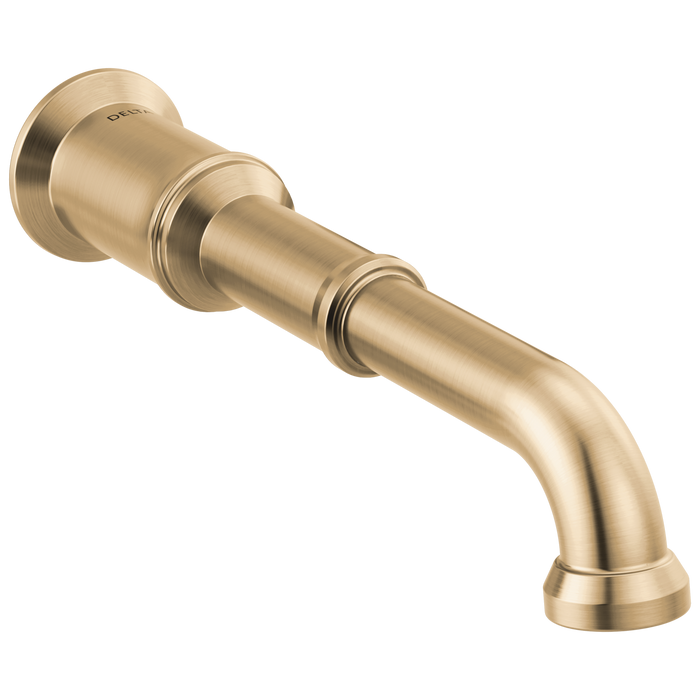 Delta Broderick T3584LF Two Handle Wall Mount Bathroom Faucet Trim - Less Handles