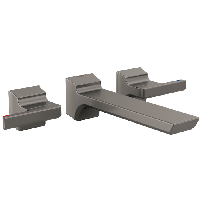 Two Handle Wall Mount Bathroom Faucet Trim