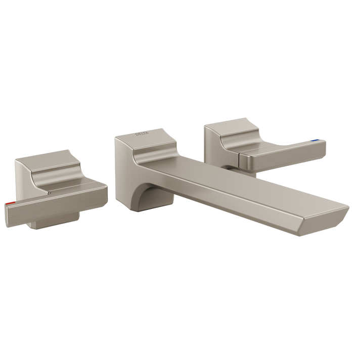 Two Handle Wall Mount Bathroom Faucet Trim