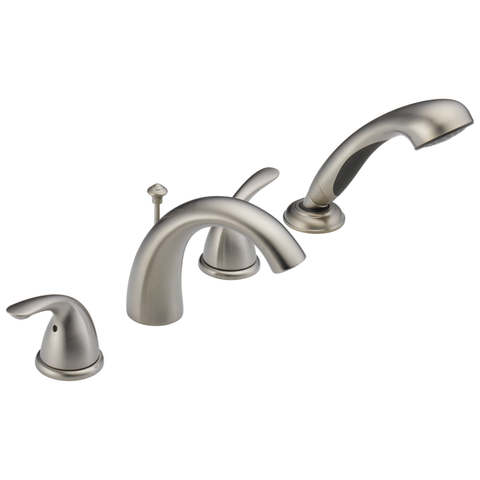 Delta Classic:T4705 Roman Tub with Hand Shower Trim