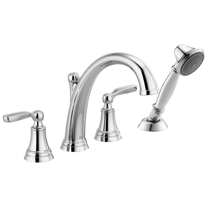 Roman Tub with Handshower Trim