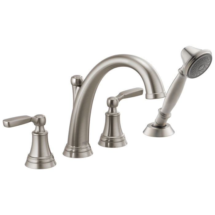 Roman Tub with Handshower Trim