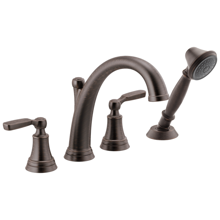 Roman Tub with Handshower Trim