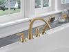 Delta Lahara:T4738 Roman Tub with Handshower Trim